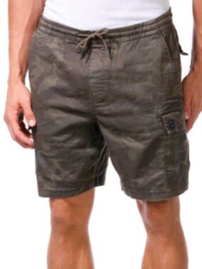 Projek Raw Camo Cargo Shorts Men's Green & Brown NWT